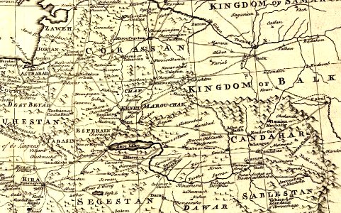 Bowen, Emanuel. Persia, adjacent countries. 1747 (DB)