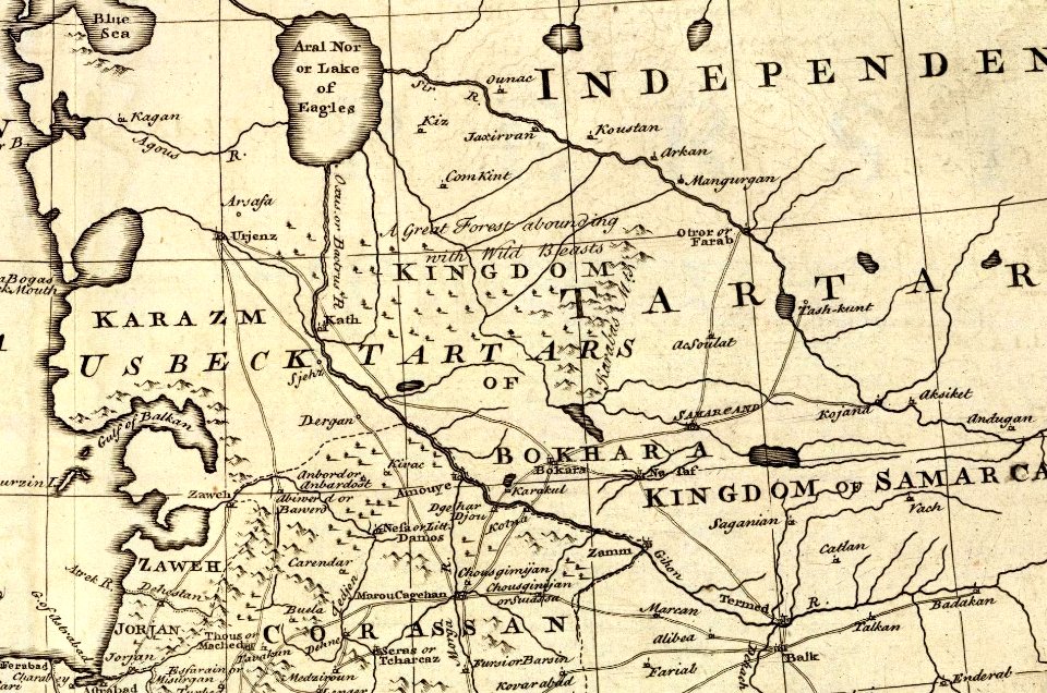 Bowen, Emanuel. Persia, adjacent countries. 1747 (DA)