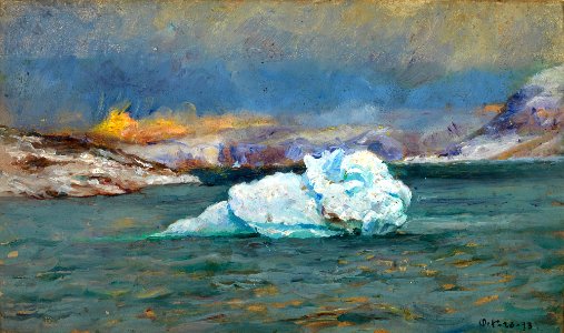 Bowdoin Bay, Greenland, October 20, 1893 SAAM-1950.8.20 1