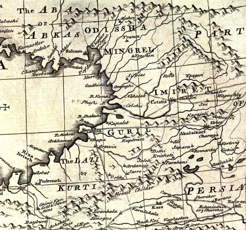 Bowen, Emanuel. Anatolia, Syria. 1747. (C)