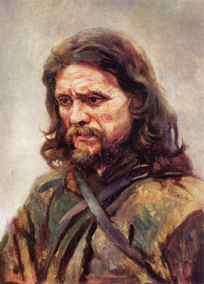 Boyaryna Morozova by V.Surikov - sketch 15