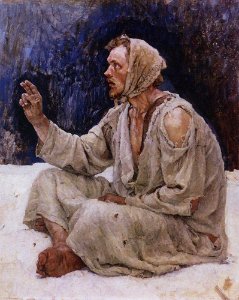 Boyaryna Morozova by V.Surikov - sketch 09