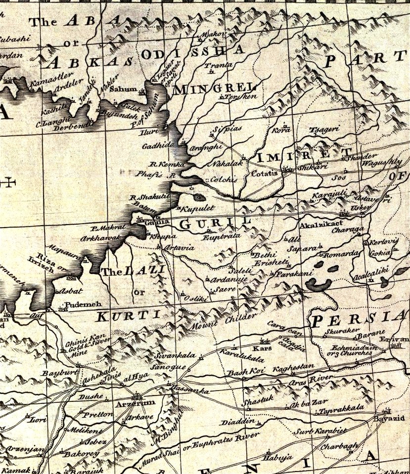 Bowen, Emanuel. Anatolia, Syria. 1747. (B)