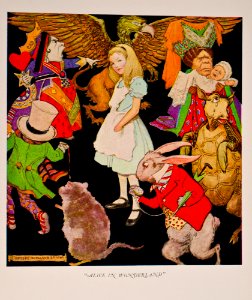 Boys and Girls of Bookland Alice in Wonderland