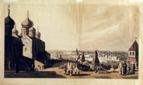 Bowyer Kreml Moskau 1816