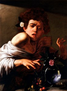 Boy Bitten by a Lizard-Caravaggio (National Gallery London)