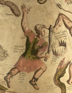 Boötes et Corona Borealis - Mercator