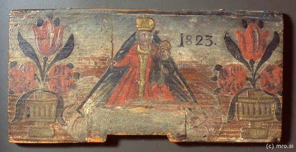 Božjepotna Marija (panjska končnica, 1823)