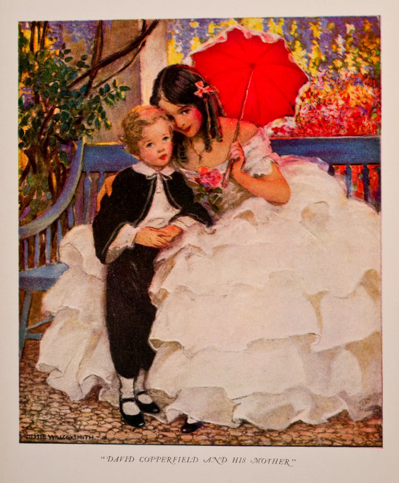 Boys and Girls of Bookland David Copperfield and His Mother