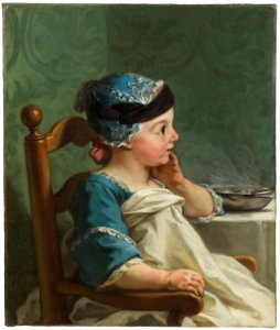 Boy in a Child's Chair (Jean Restout d.y.) - Nationalmuseum - 17885