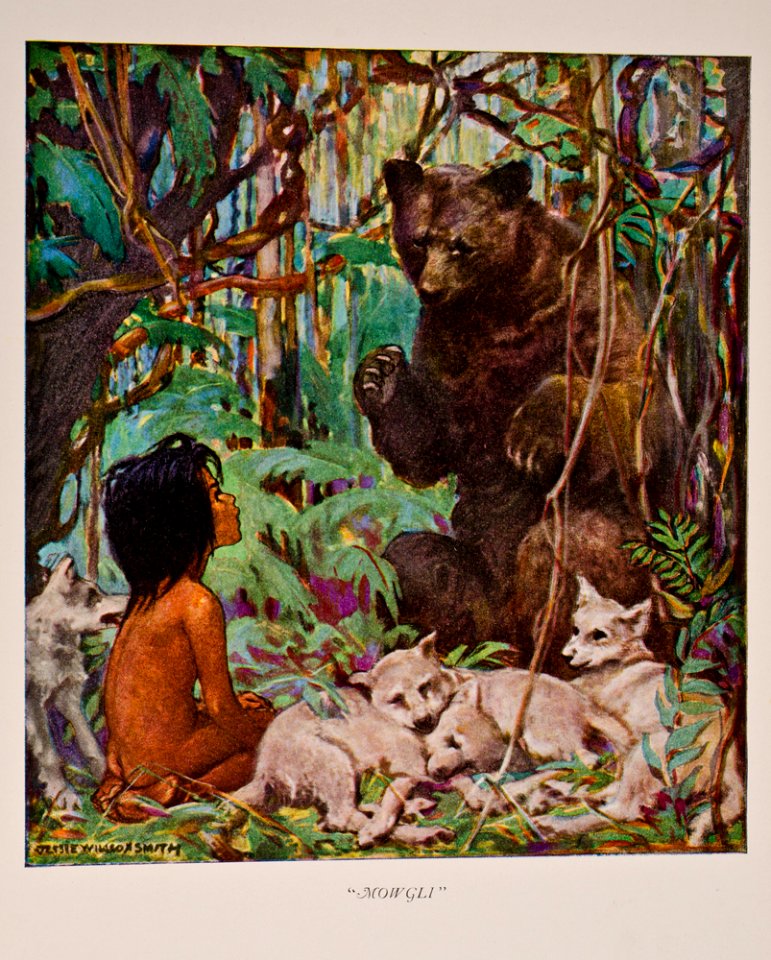 Boys and Girls of Bookland Mowgli