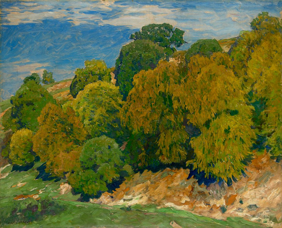 Eugen Bracht - Buchenhang (1918)