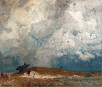 Eugen Bracht - Stürmischer Tag (1920)