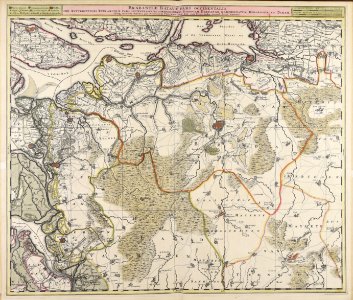 Brabantiae Batavae pars occidentalis sive Antverpiensis tetrarchiae pars septentrionalis comprehendens baroniam... - CBT 6606166