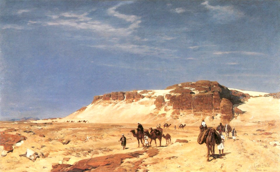 Aus der SinaiWueste - Eugen Bracht