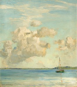 Eugen Bracht - Abendwolken (1911)