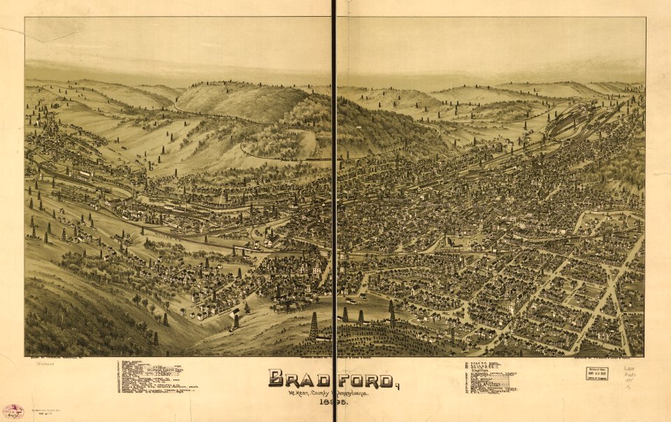 Bradford, McKean County, Pennsylvania, 1895. LOC 75694949