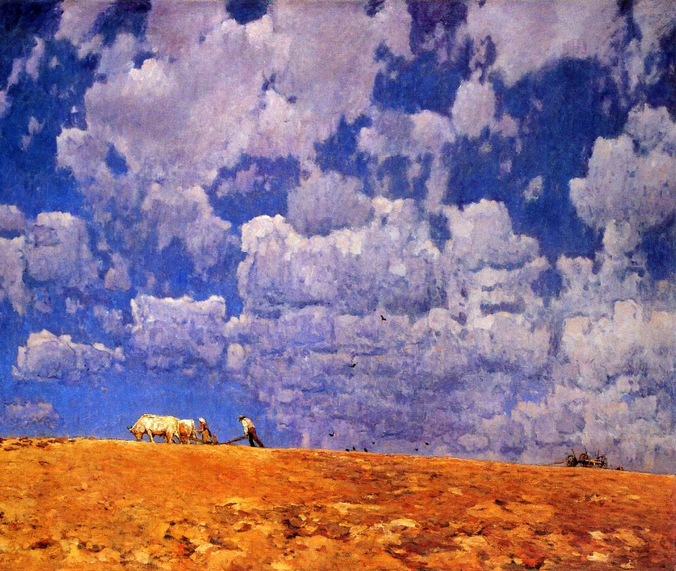 Eugen Bracht - Der Pflüger II (1916)