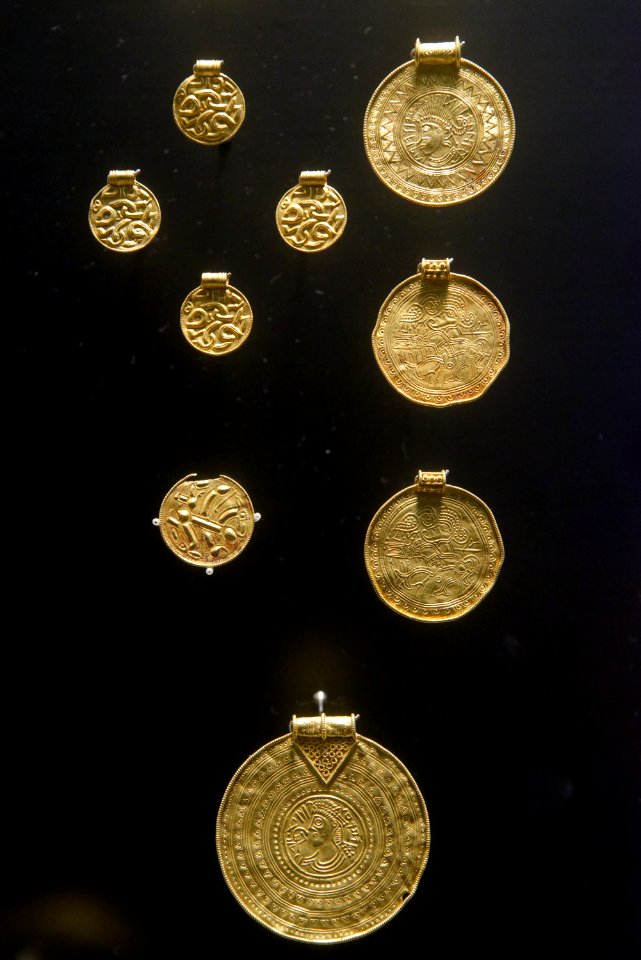 Bracteates Over Hornbæk Nationalmuseet