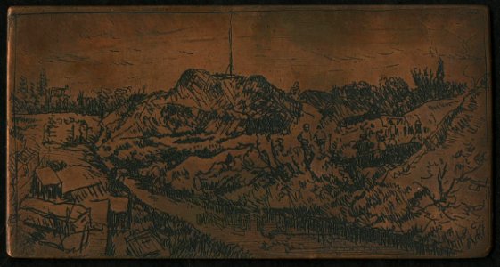 Braekeleer - Citadelle Antwerpen (recto), Onbek. Port. 2 edellieden (verso), PK.KP.00142