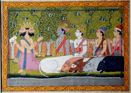 Brahma extols the Lord (6124583617)