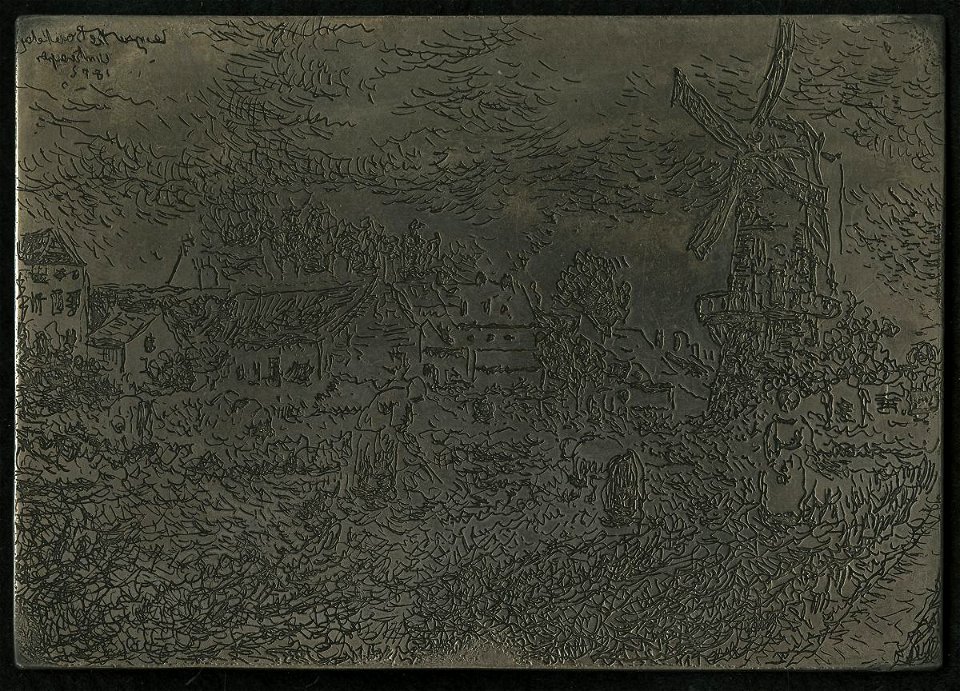 Braekeleer - Landschap met molen, PK.KP.00195