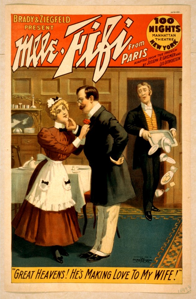 Brady & Ziegfeld present Mlle. Fifi from Paris adapted from the French by Joseph R. Grismer and Leo Ditrichstein. LCCN2014636501