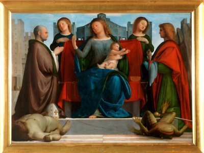 Bramantino, madonna delle torri