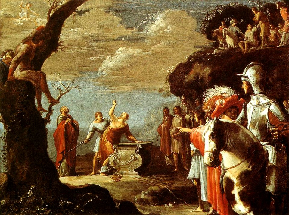 Bramer, Leonaert - The Sacrifice of Iphigenia - c. 1623