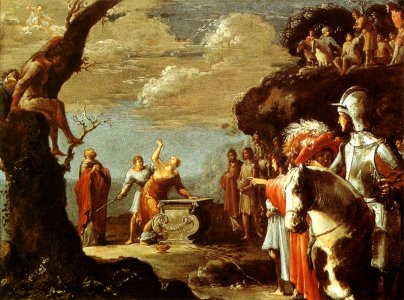 Bramer, Leonaert - The Sacrifice of Iphigenia - c. 1623