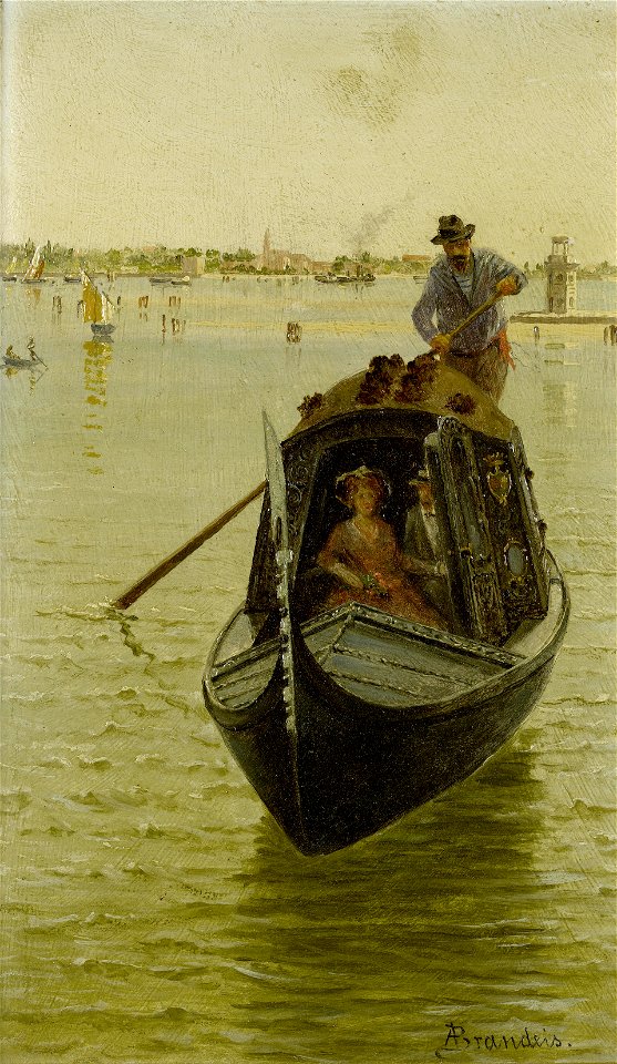 Antonietta Brandeis - Venetian gondola