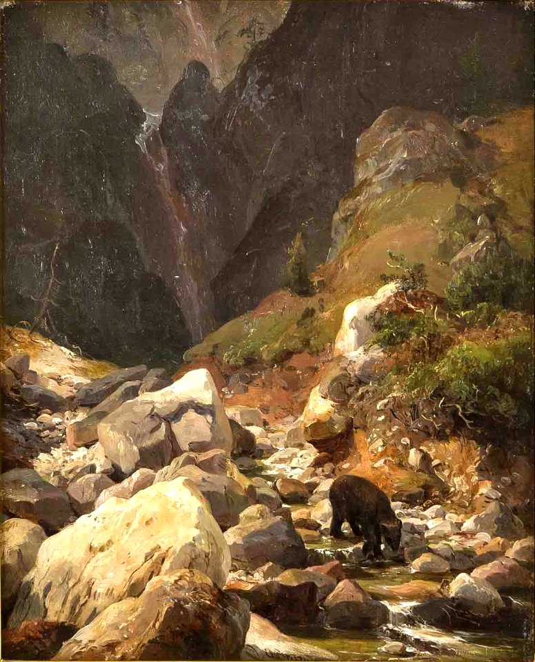 Heinrich Brandes - Felsige Landschaft