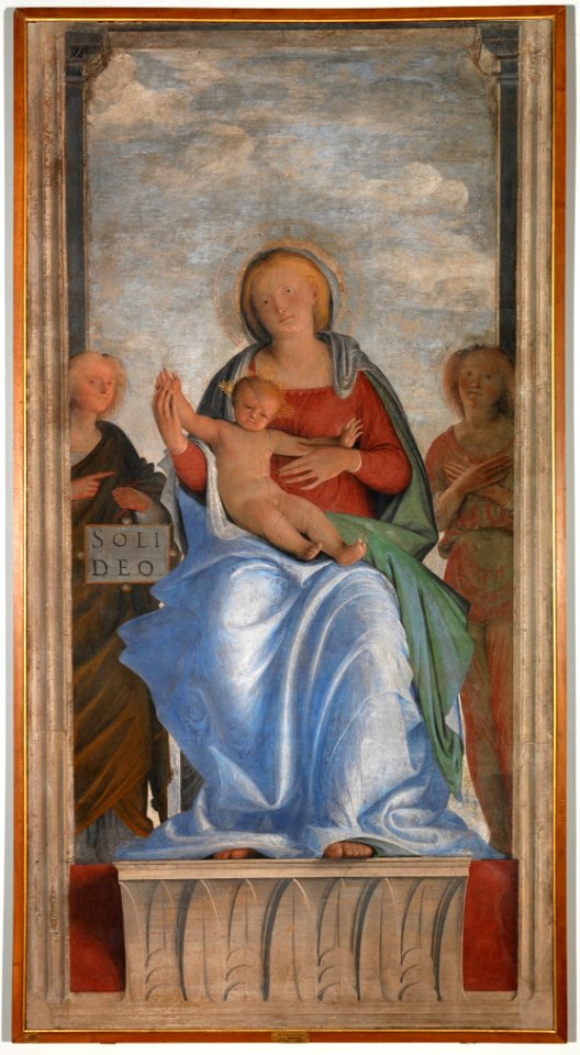 Bramantino, madonna del broletto di milano