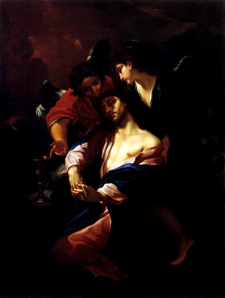 Brandi, Giacinto - Christ in the Garden of Gethsemane - c. 1650