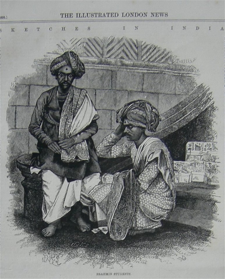 Brahmin students from