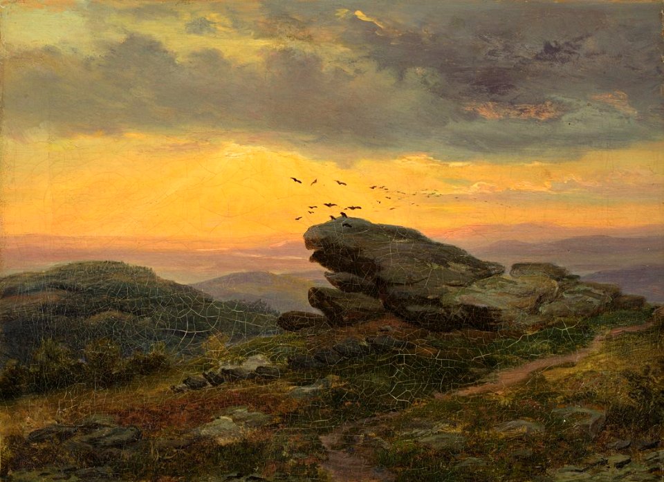 Heinrich Brandes - Harzlandschaft