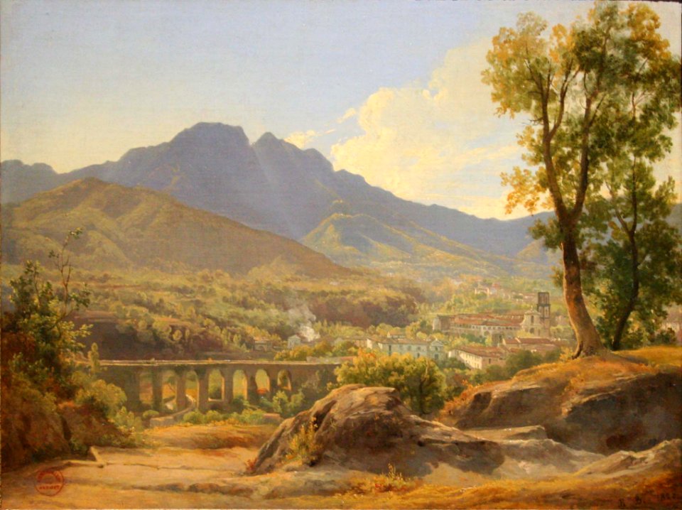 Brascassat - Paysage (Villa Cava à Naples)
