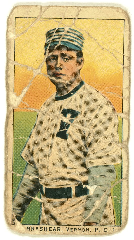 Brashear, Vernon Team, baseball card portrait LCCN2008677346