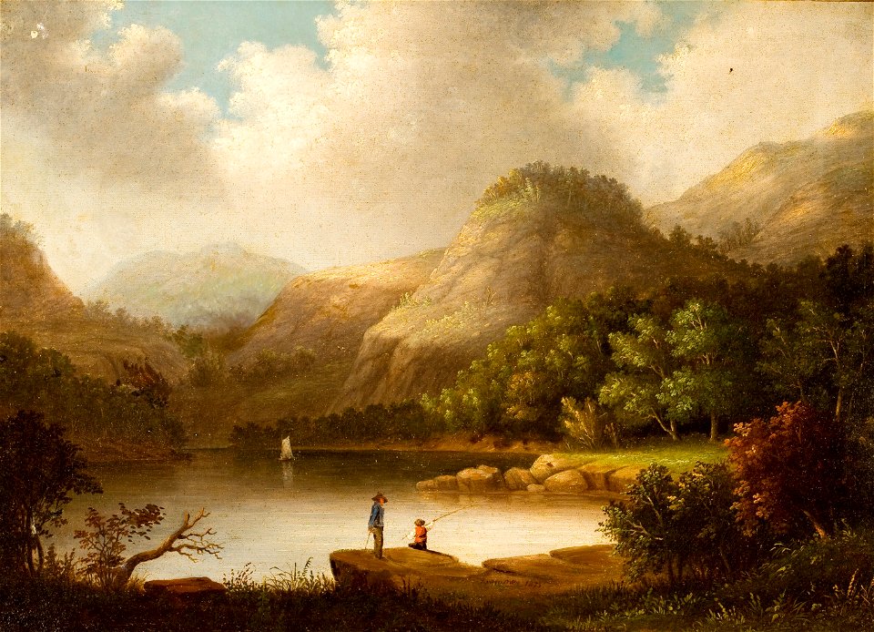 Fishing in Kentucky near Louisville by Robert Brammer