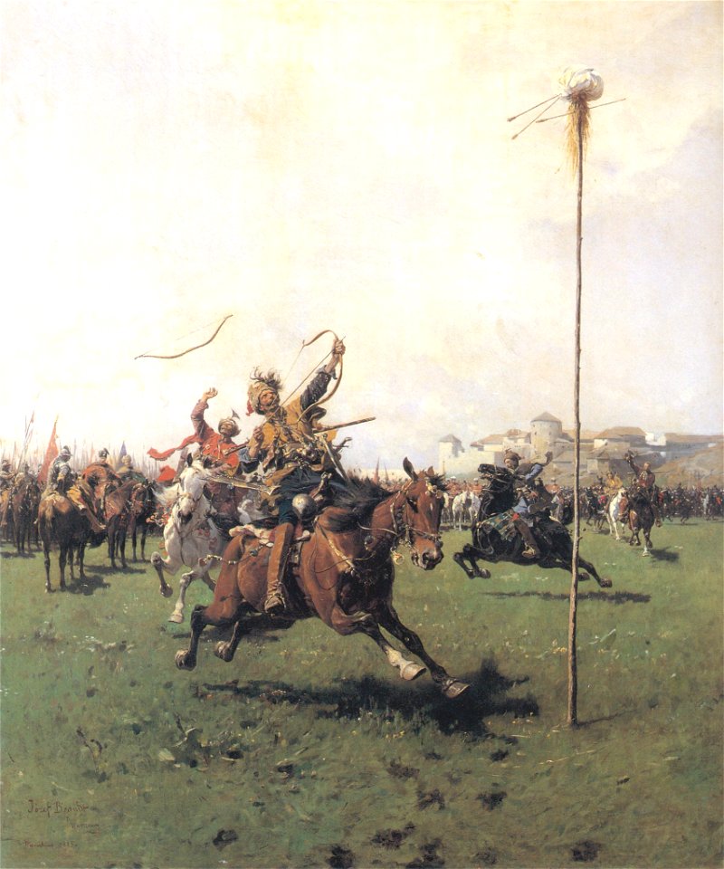 Brandt-Lisowczycy, Strzelanie z łuku