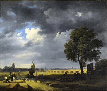 Jacques-Raymond Brascassat - Deux vues de Bordeaux (1)