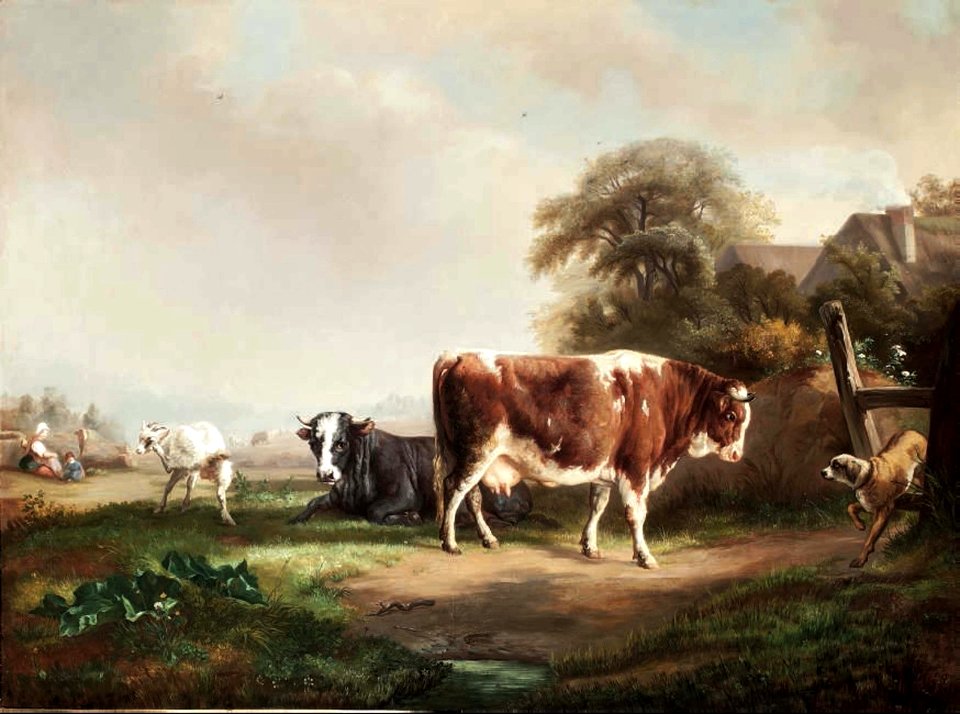 Jacques Raymond Brascassat - A standoff