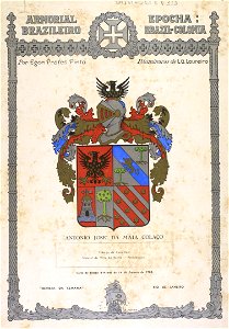 Brasão de Antônio José da Maia Colaço 02
