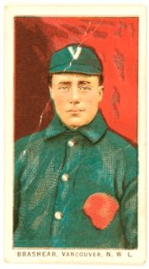 Brashear, Vancouver Team, baseball card portrait LCCN2007685562