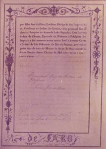 Brasão de Joaquim José Pereira Faro 01