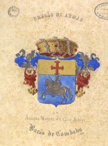 Brasão de Antônio Martins da Cruz Jobim 02