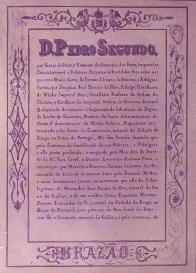 Brasão de Joaquim José Pereira Faro 05