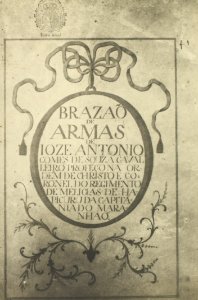 Brasão de José Antônio Gomes de Souza 06