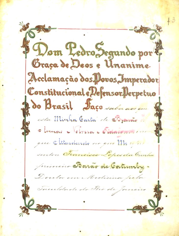 Brasão de Francisco Lopes da Cunha 10