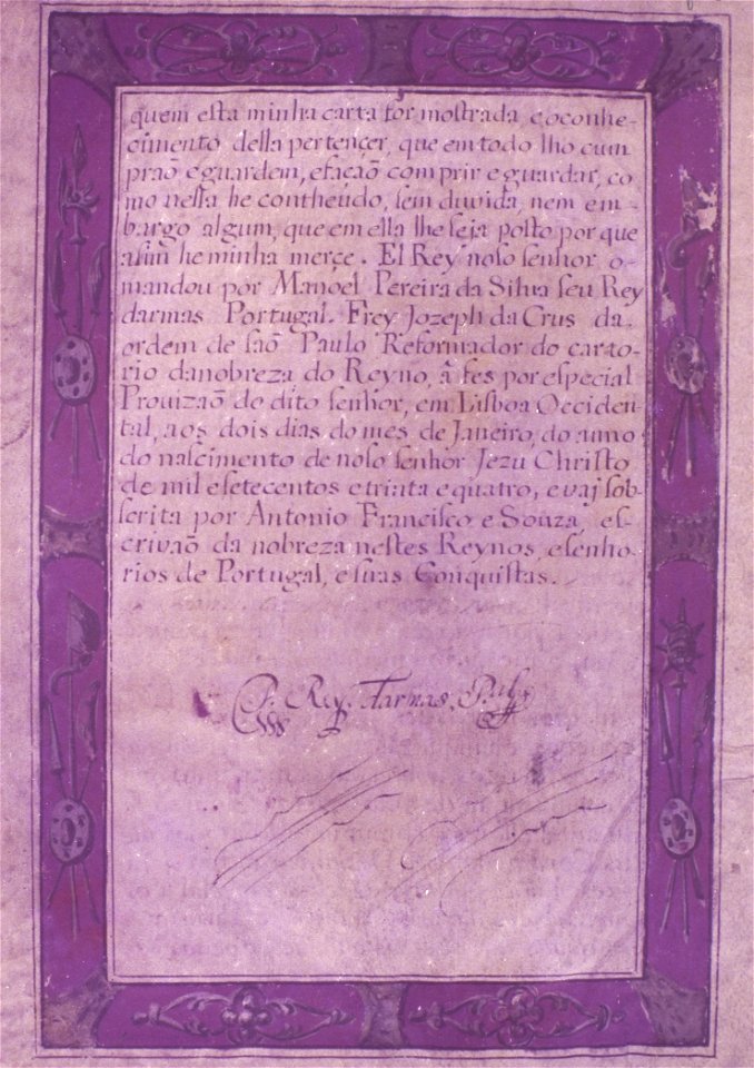 Brasão de Manoel Gago Mascarenhas da Câmara 02